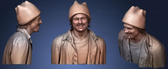 3D model Brad Pitt bpr (STL)